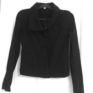 James Perse black canvas jacket